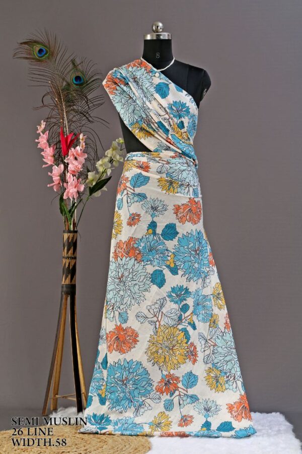 292A0024 Semi Muslin 26 Line Width ''58'' Semi Muslin 26 Line Width 58"